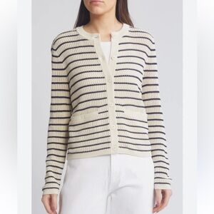 Rag and Bone Viola Striped Cardigan Size: XS